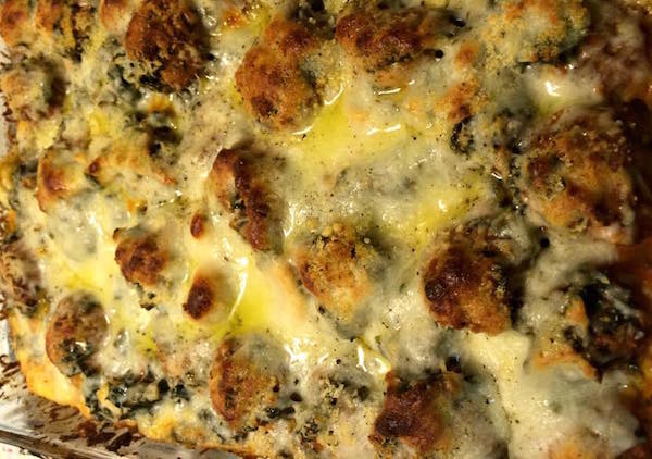 Cheesy Meatball and Tortellini al Forno